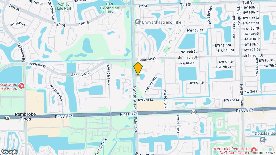 515 NW 100th Pl Map and Location Details
