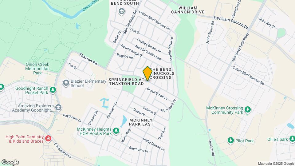 8046 Thaxton Rd Map and Location Details