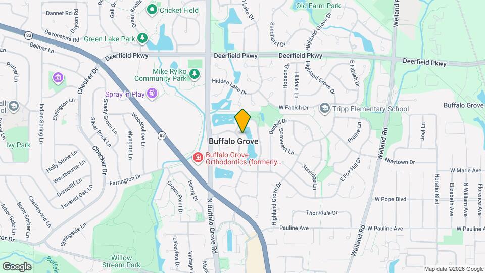 200 W Fox Hill Dr Map and Location Details