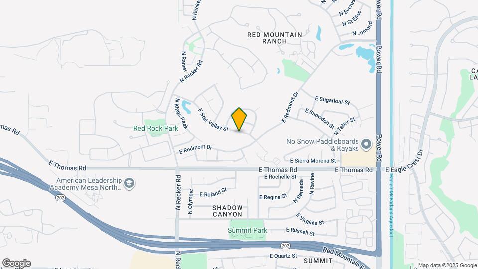 6245 E Star Valley St Map and Location Details