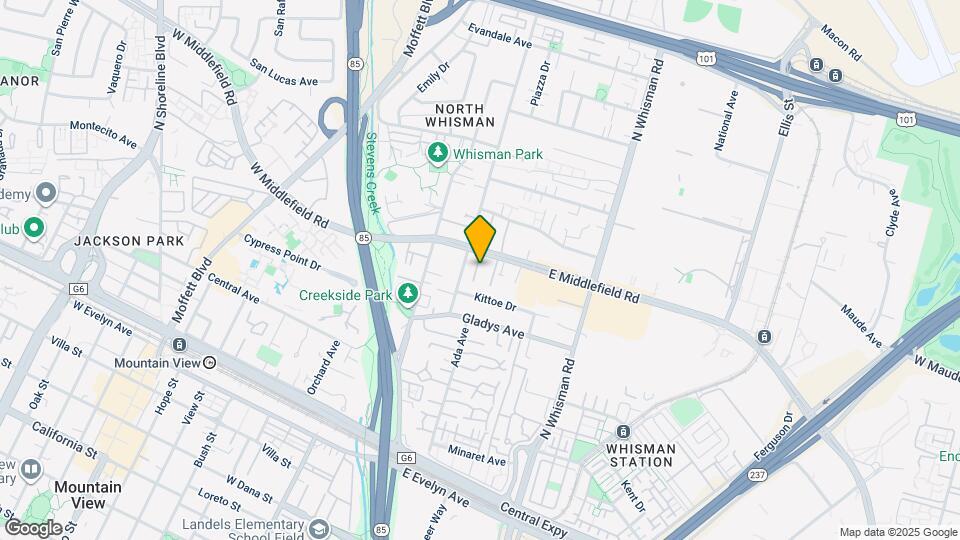 99 E Middlefield Rd Map and Location Details