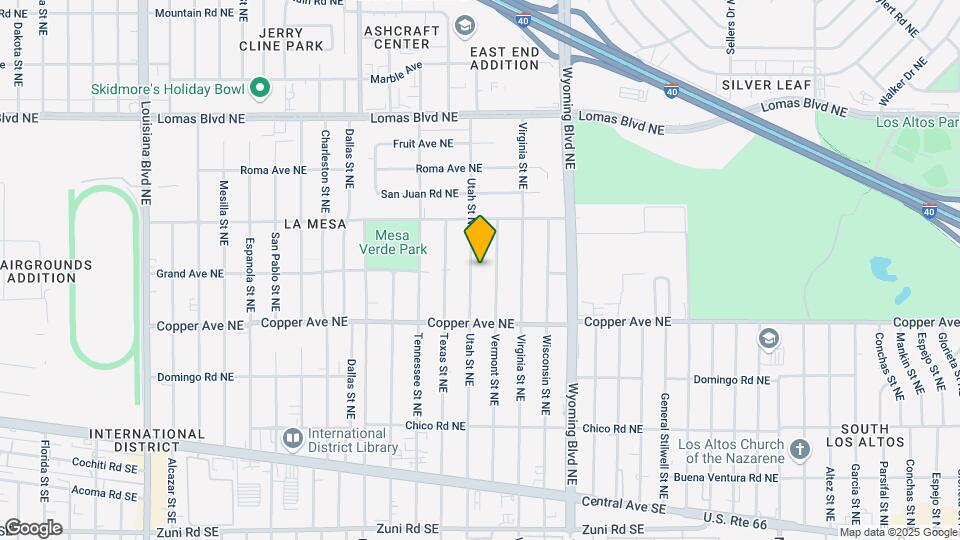 502 Utah St NE Map and Location Details