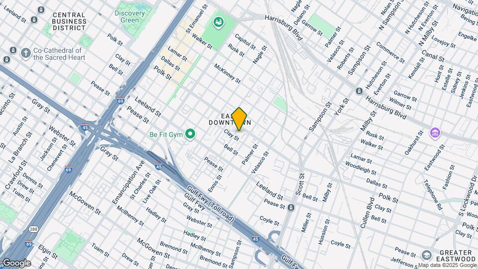 1321 Paige St Map and Location Details