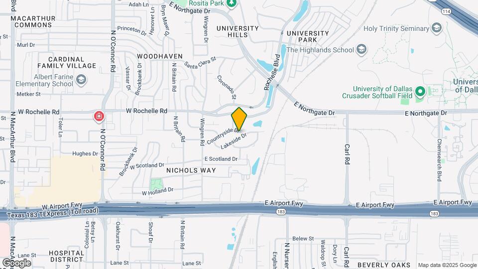 417 Lakeside Dr Map and Location Details