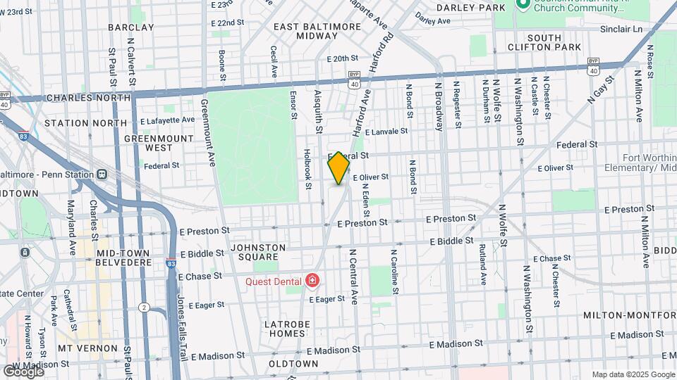 1433 Townway Map and Location Details