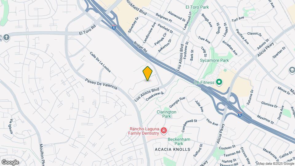 Sofi Laguna Hills Mapa y Detalles de la Ubicación