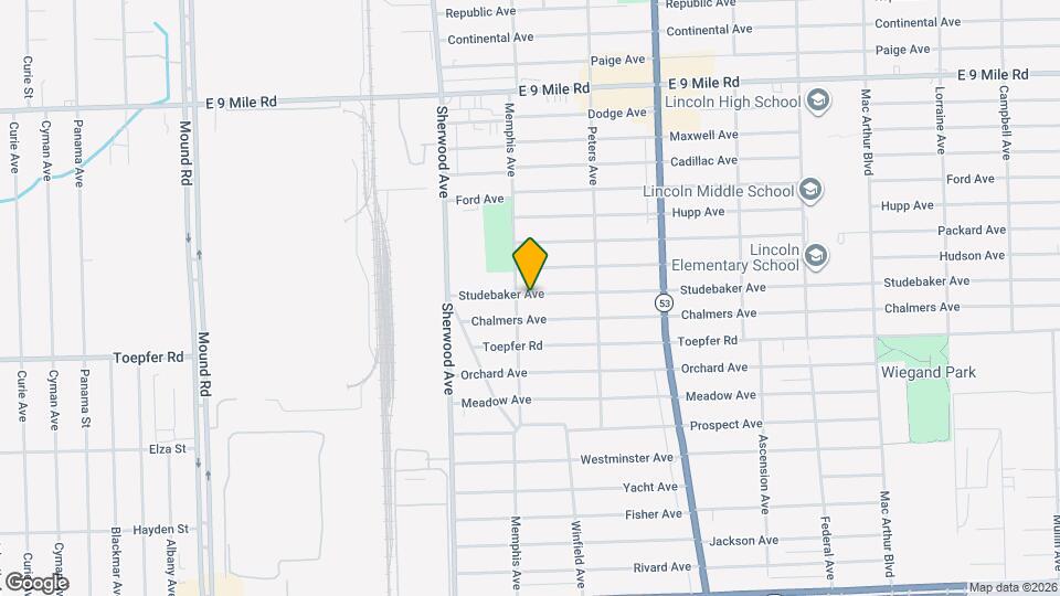 7028 Studebaker Ave Mapa y Detalles de la Ubicación
