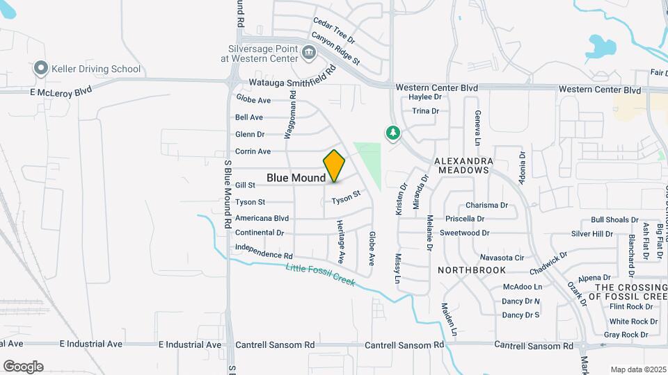 1744 Gill St Map and Location Details