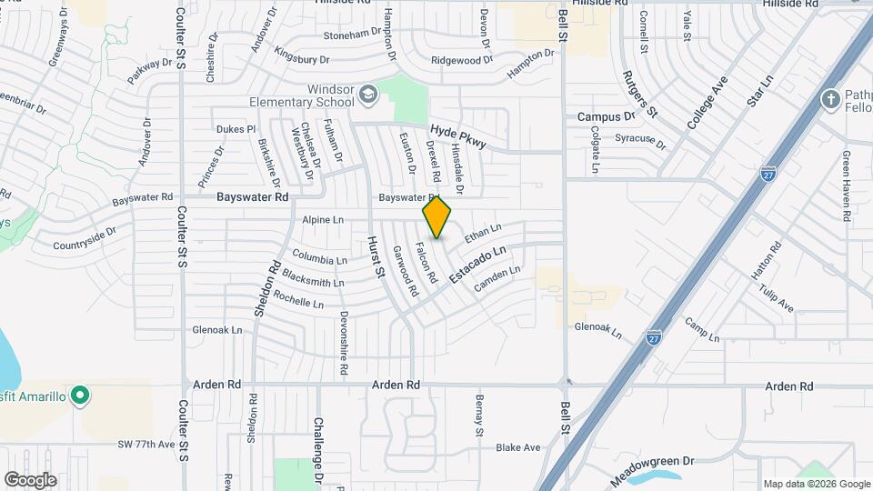 6508 Drexel Rd Map and Location Details