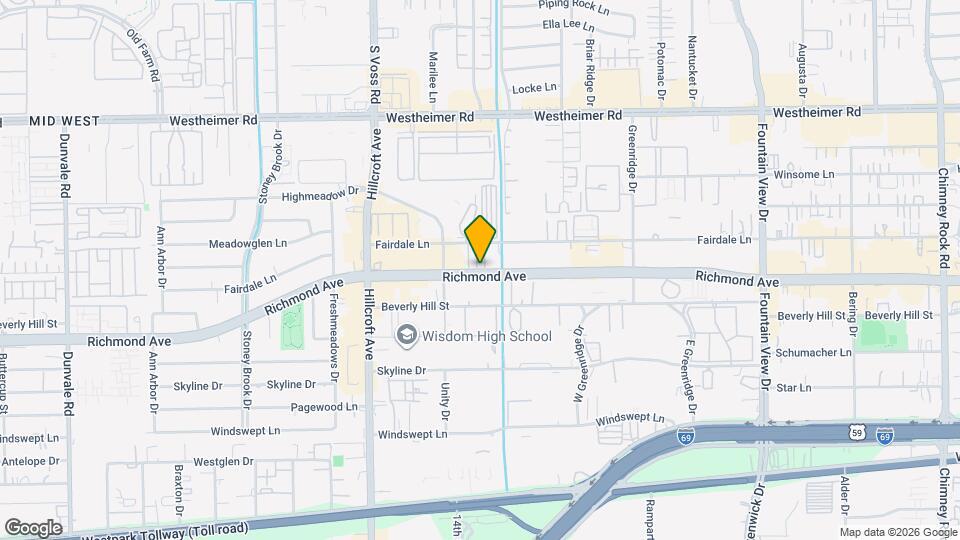3127 Fairdale Oaks E Map and Location Details