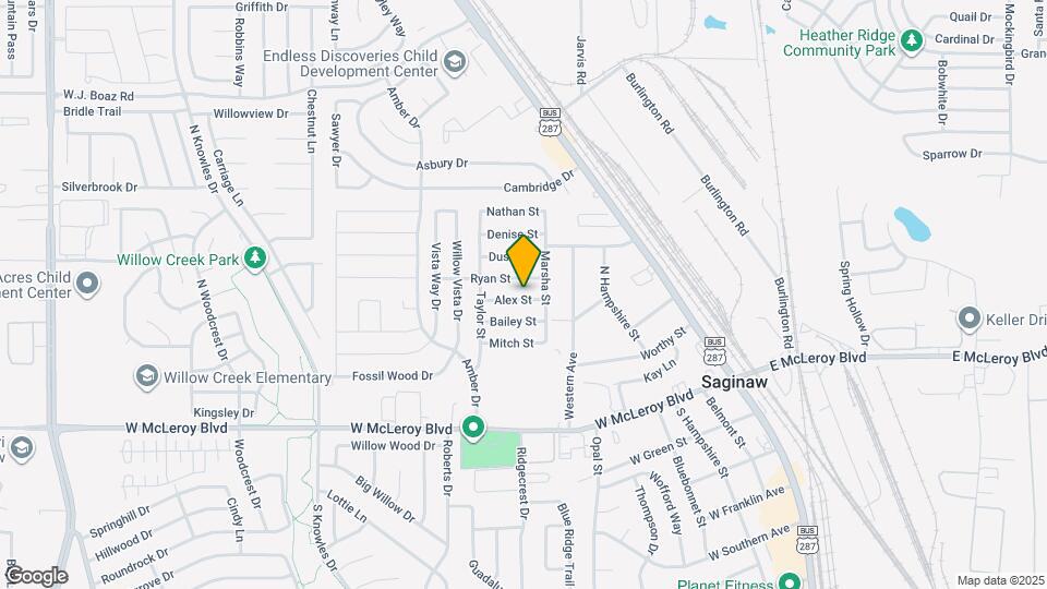 512 Alex St Mapa y Detalles de la Ubicación