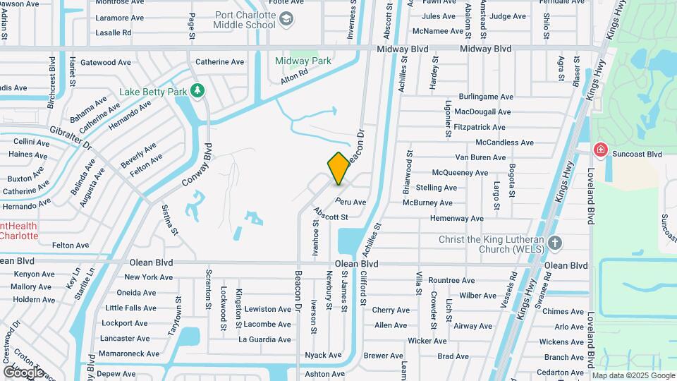 2429 Ivanhoe St Map and Location Details