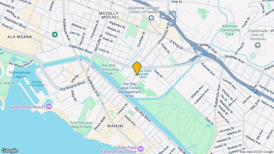 541 Lauiki St Map and Location Details