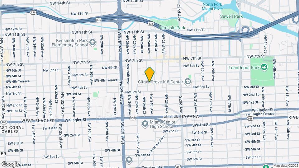 2395 NW 4th St Map and Location Details