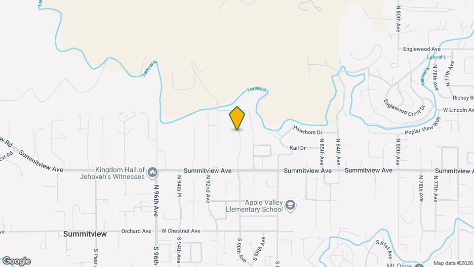 306 N 90th Ave Map and Location Details