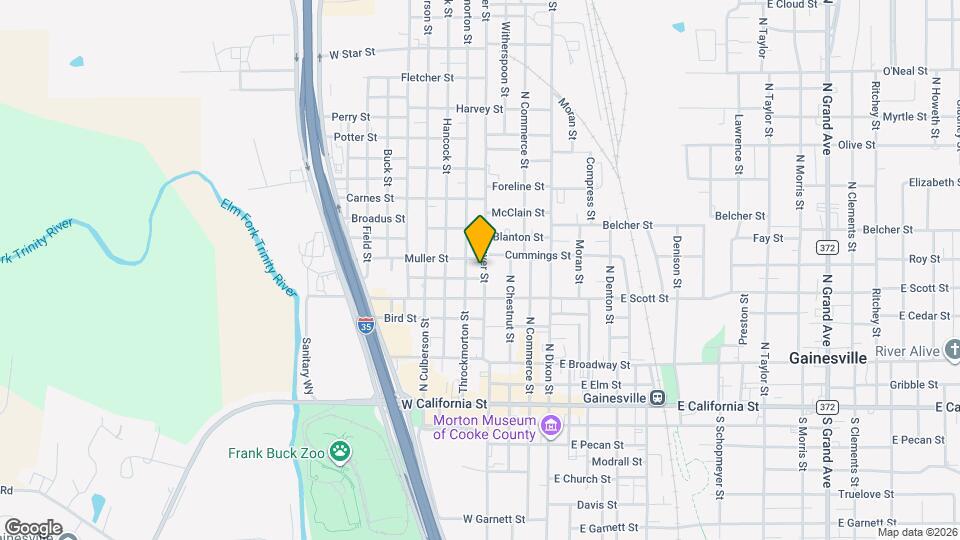 523 N Weaver St Map and Location Details