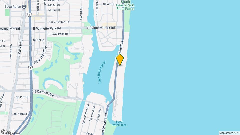 550 S Ocean Blvd Mapa y Detalles de la Ubicación