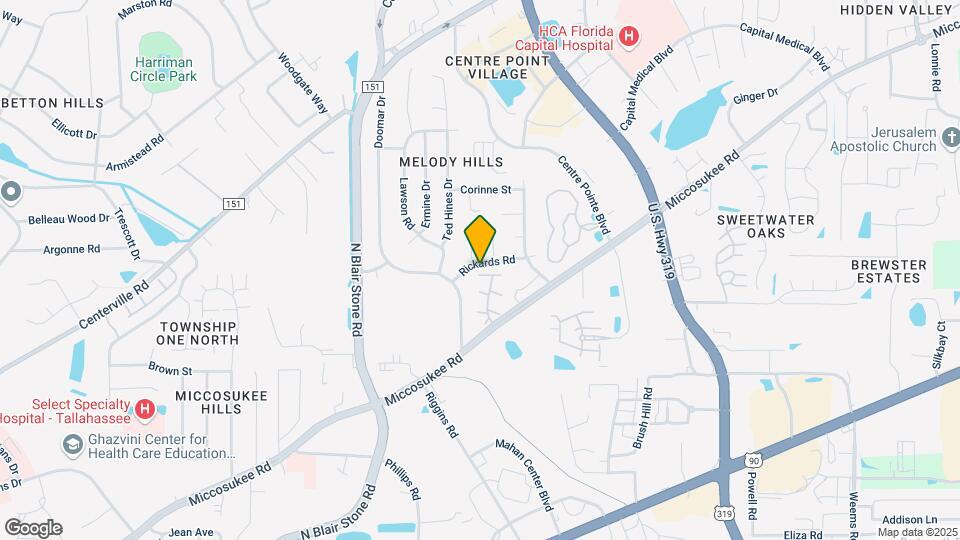 2013 Rickards Rd Map and Location Details
