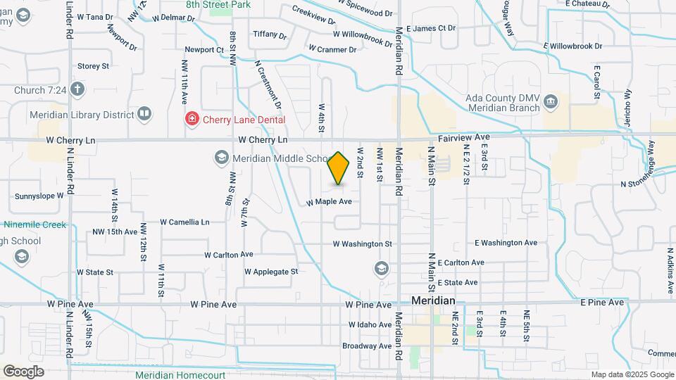 1350 NW 4th St Mapa y Detalles de la Ubicación