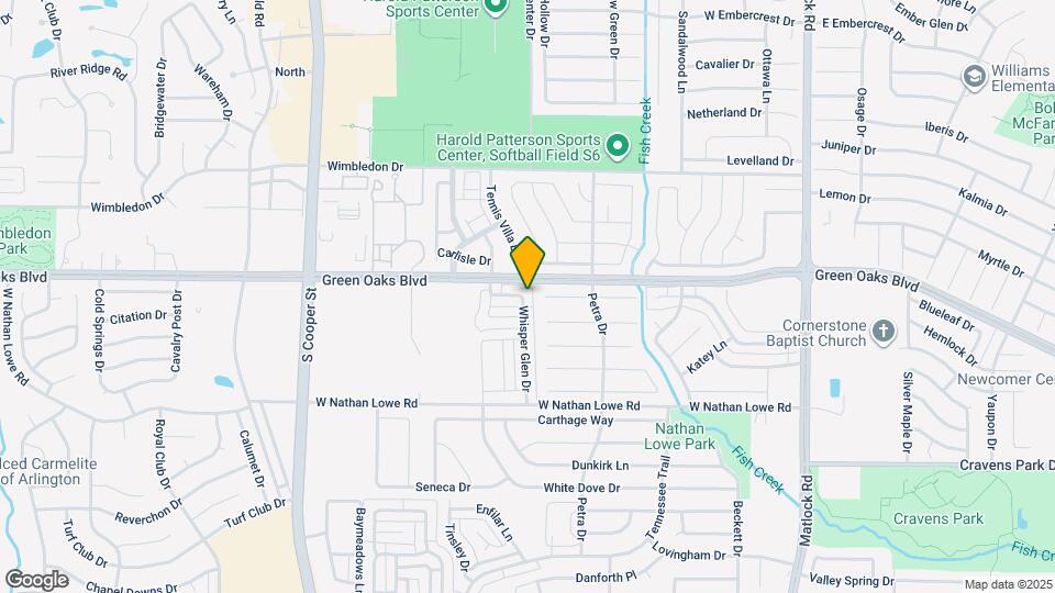 5403 Whisper Glen Dr Map and Location Details