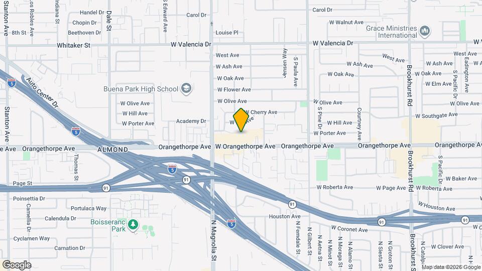 2624 W Porter Ave Map and Location Details