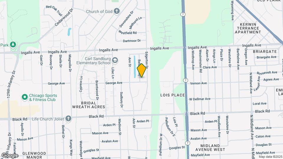 1002 Belden Way Map and Location Details