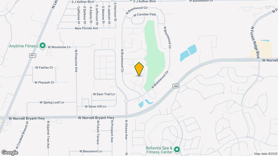 2353 N Mia Point Map and Location Details