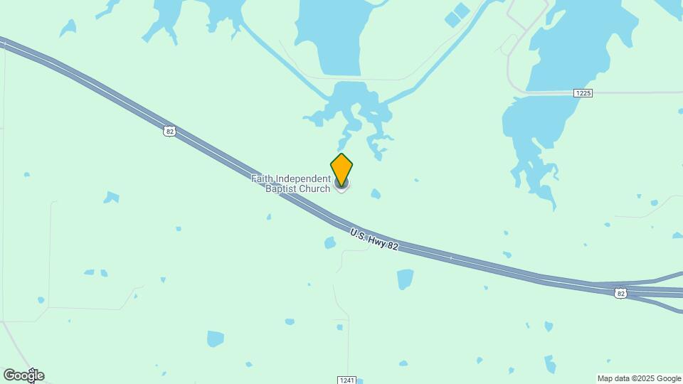 12638 US-82 Map and Location Details