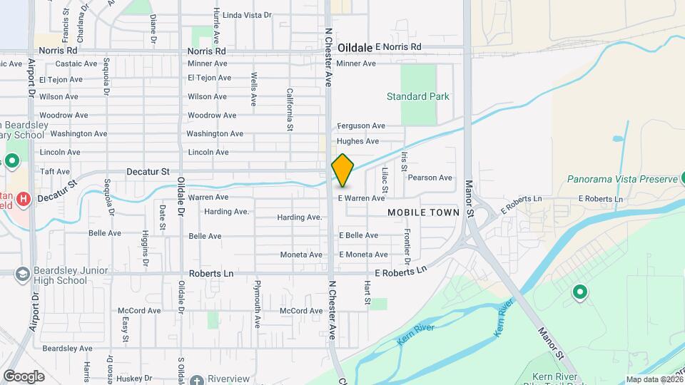 106 E Warren Ave Map and Location Details