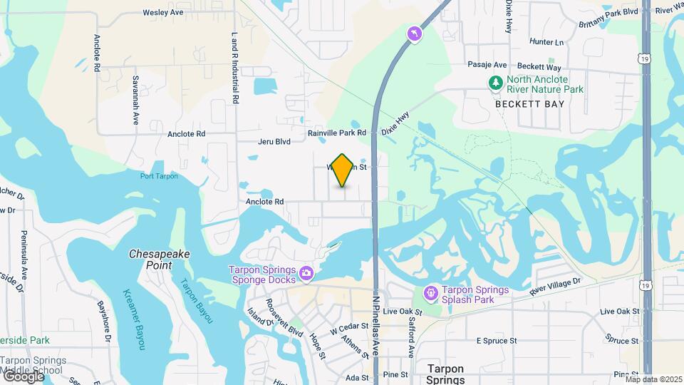104 Anclote Rd Map and Location Details