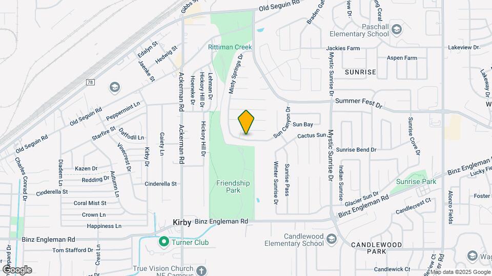 5711 Sun Canyon Dr Map and Location Details
