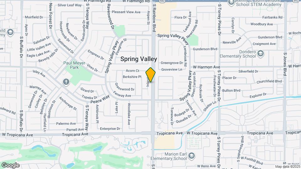 4602 Inland Ct Map and Location Details