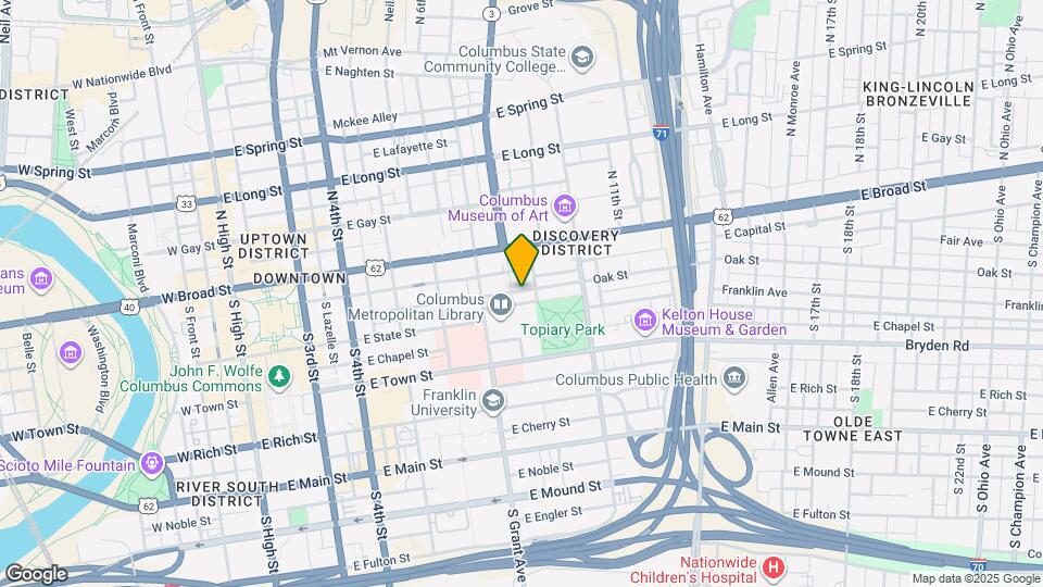 409 Oak St Map and Location Details