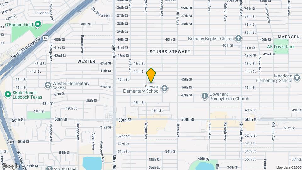 4916 46th St Map and Location Details