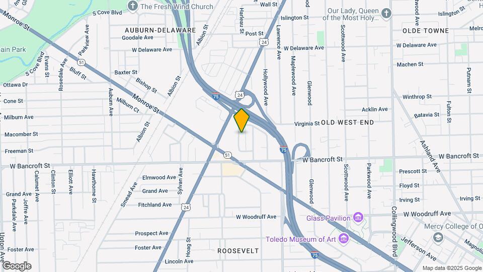 2252 Whitney Ave Map and Location Details