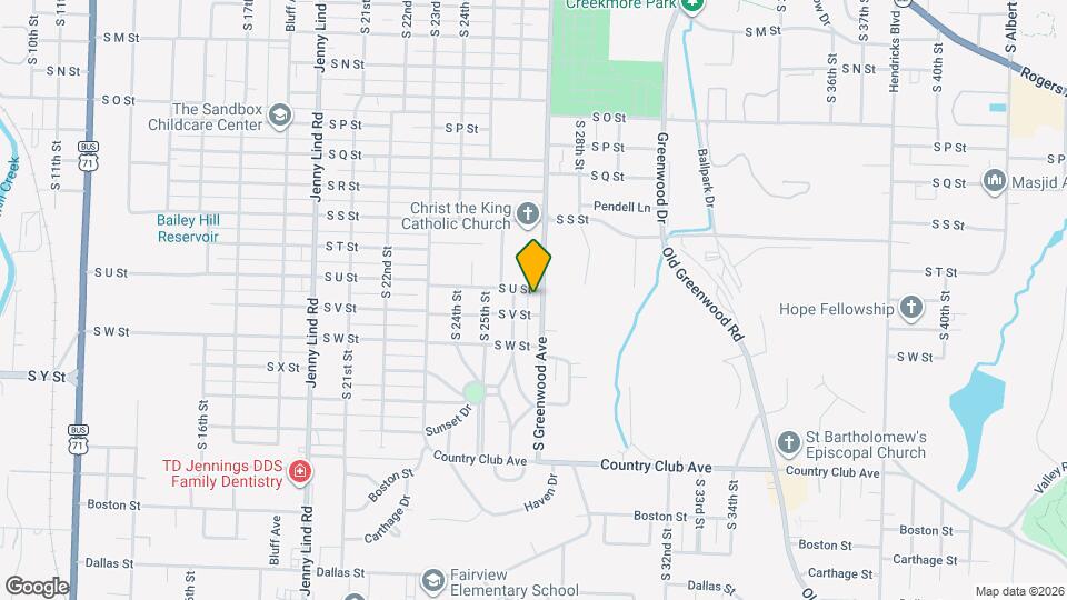 2204 S Greenwood Ave Map and Location Details