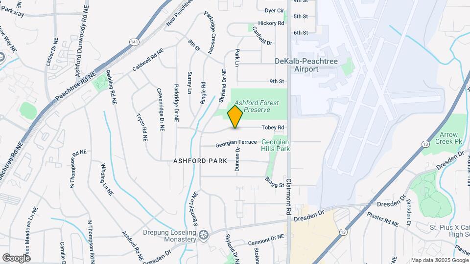 1823 Tobey Rd Map and Location Details