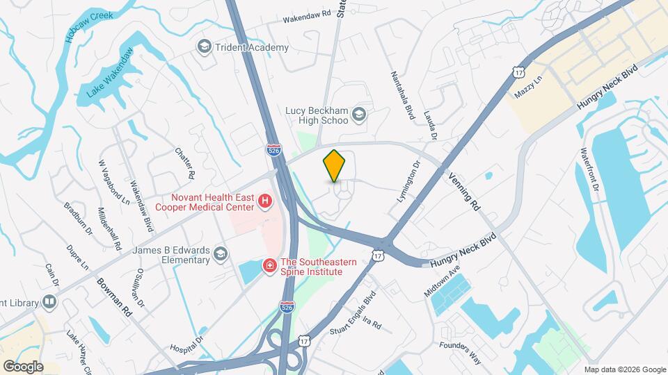 1514 Rosewood Ln Map and Location Details