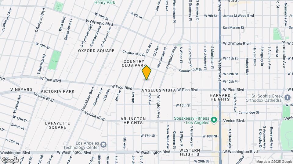 1256 3rd Ave Map and Location Details