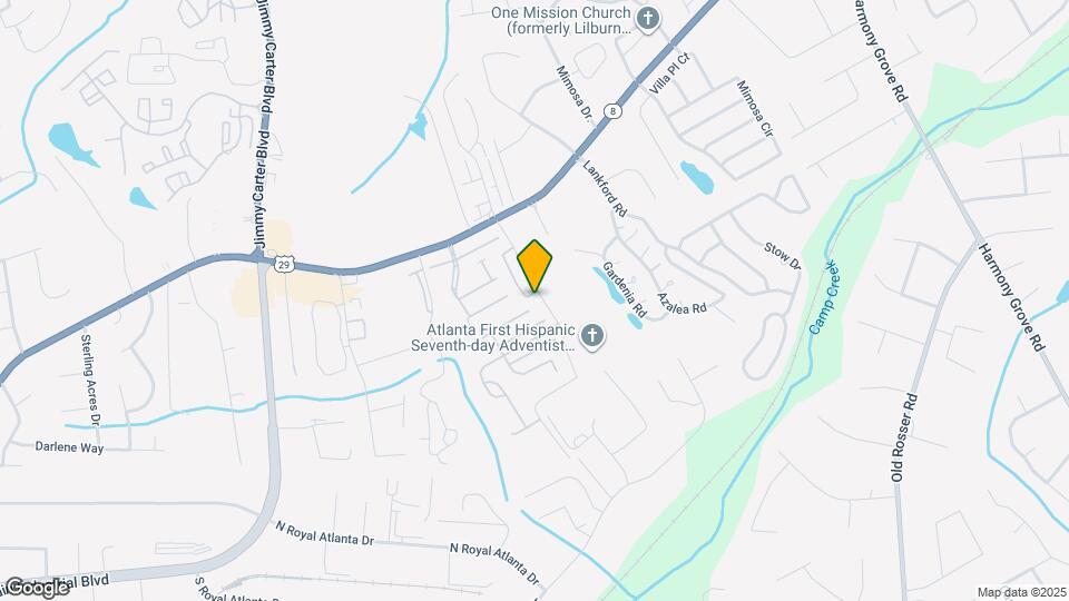 6211 Crestgate Ln Mapa y Detalles de la Ubicación