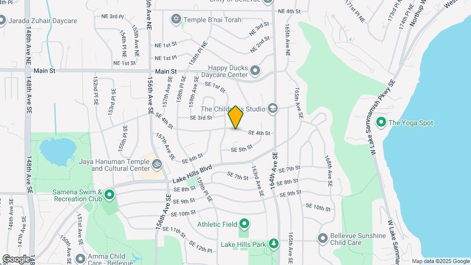 16019 SE 4th St Map and Location Details