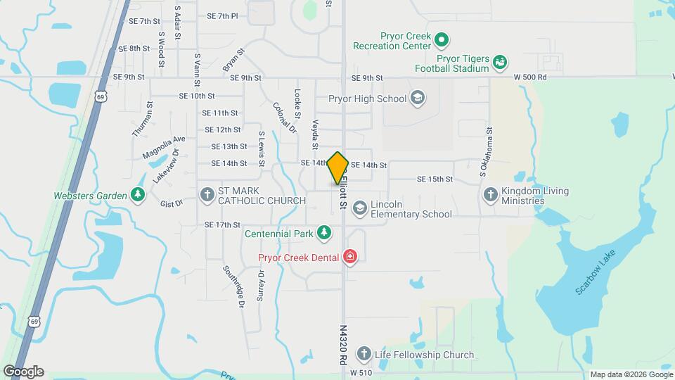 Meadow Trace Apartments Map and Location Details