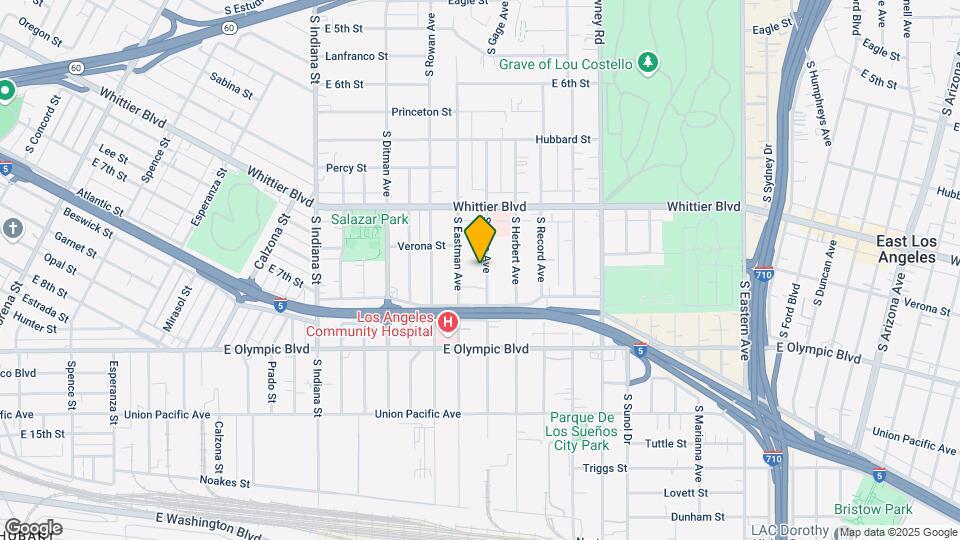 1033 S Gage Ave Map and Location Details