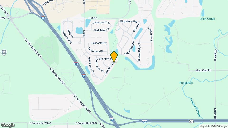 6735 Lexington Cir Map and Location Details