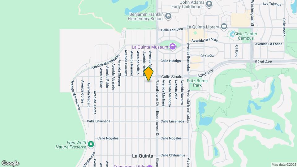 51865 Avenida Velasco Mapa y Detalles de la Ubicación