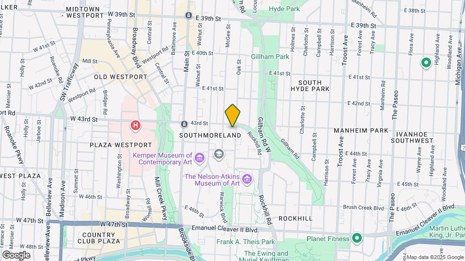 4302 Oak St, Unit 3N Mapa y Detalles de la Ubicación