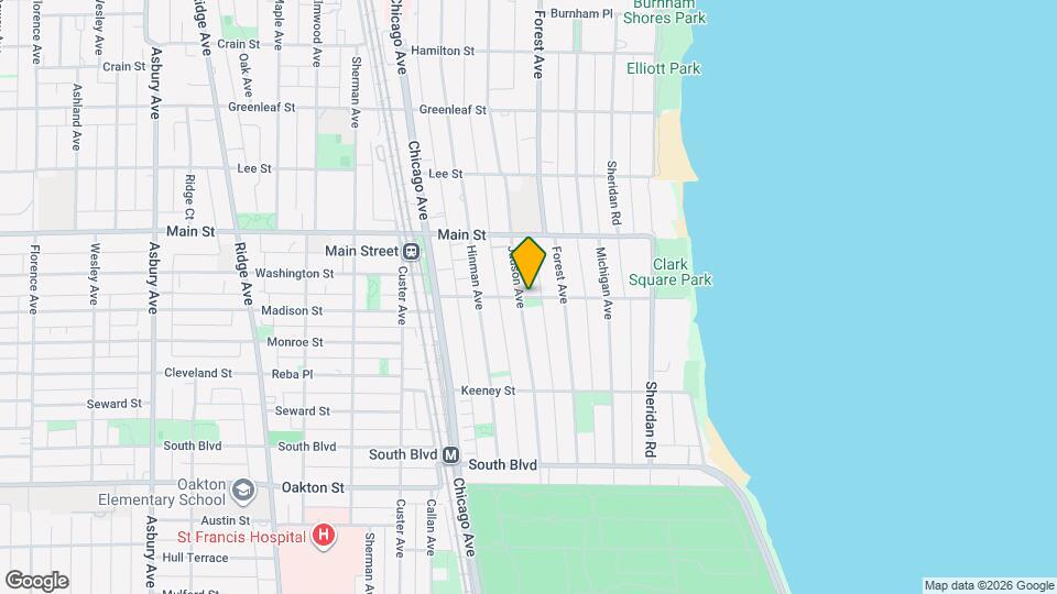 331 Kedzie St, Unit 3 Map and Location Details