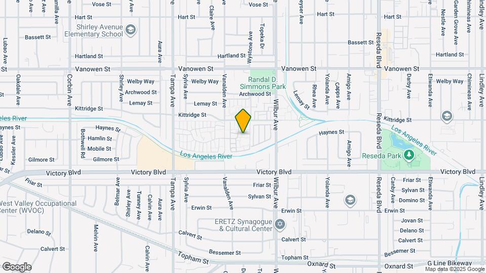 6501 Wystone Ave Map and Location Details