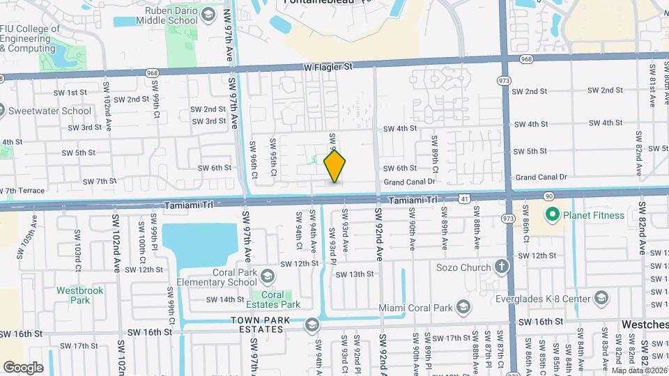 9300 SW 7th Ln Map and Location Details