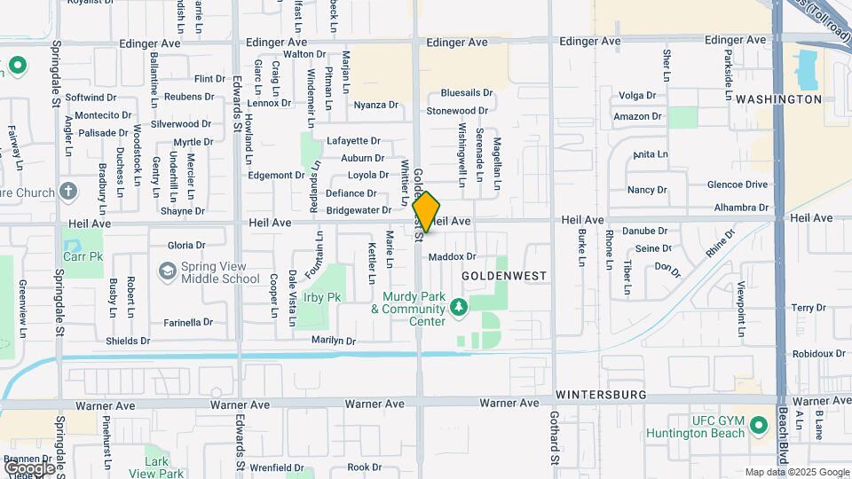 16542 Goldenwest St Map and Location Details